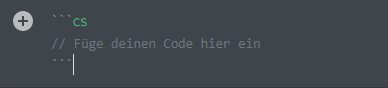 Discord Codeblock