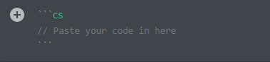 Discord codeblock